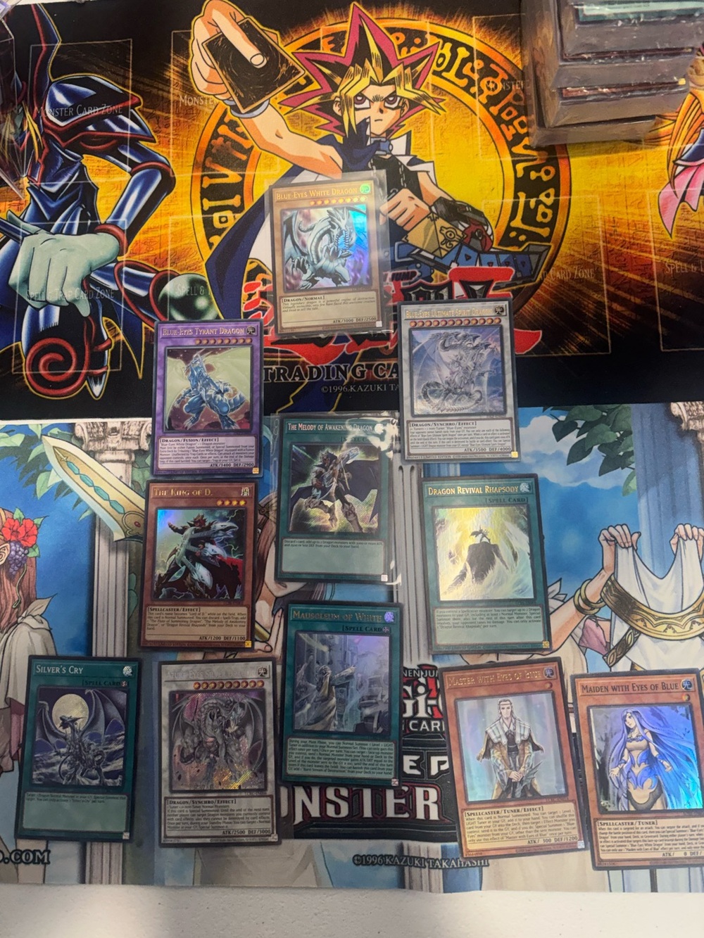 Yu-Gi-Oh Blue-Eyes Core Bundle Ultra & Secret Rare Cards NM
